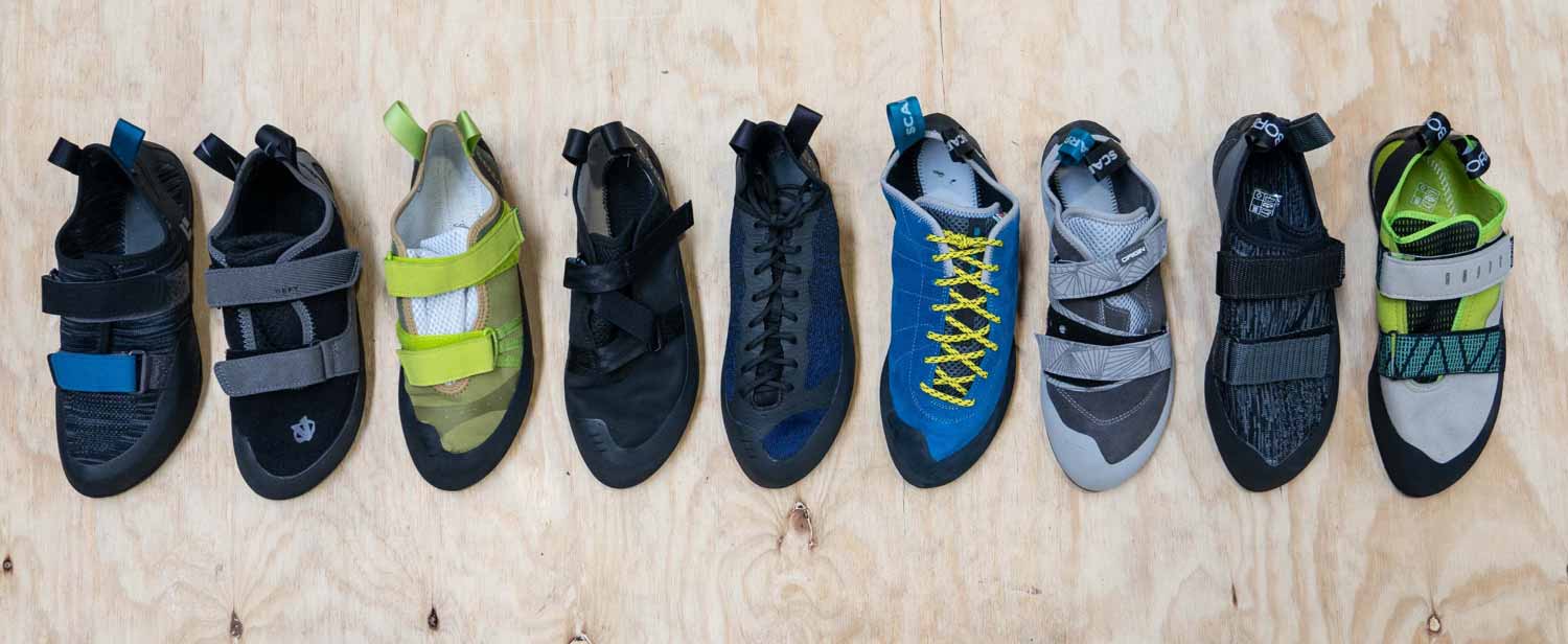 all rounder climbing shoes selection