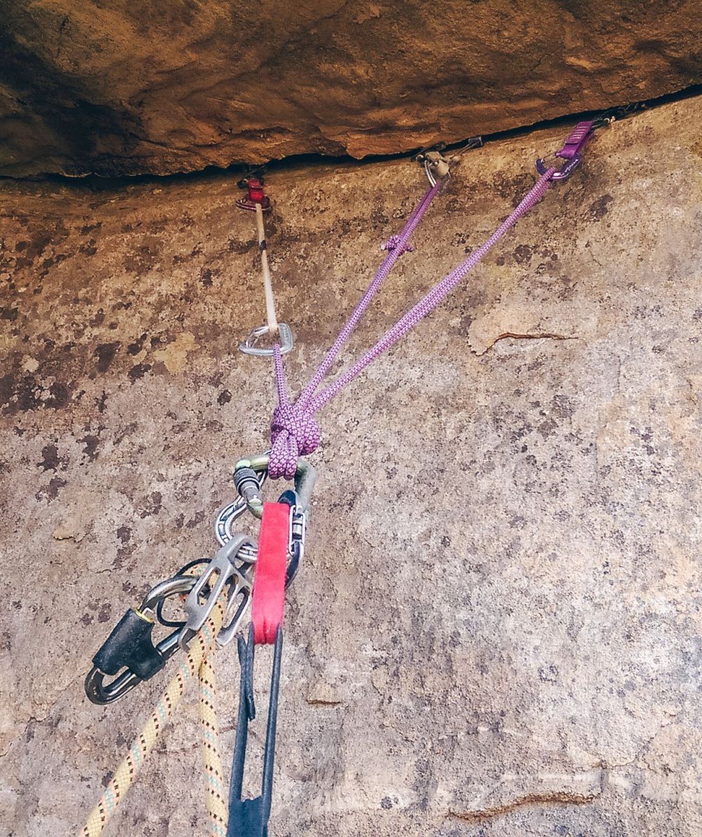 Building Anchor System with Climbing Slings