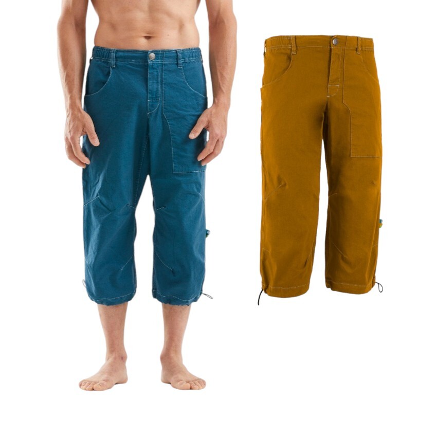 E9 Fuoco Flax 3 4 Shorts