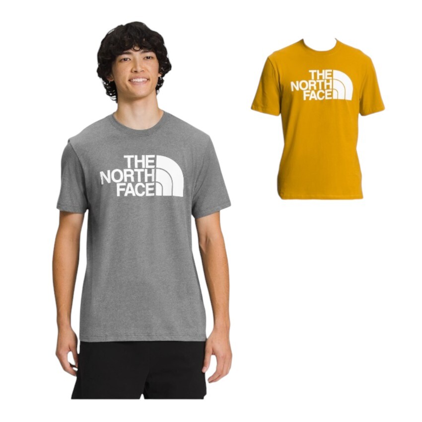 The North Face Short Sleeve Half Dome Tee - TNF Medium Grey