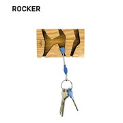 fujfuj Key Holder Kit (Style: Mini 2 Oak Wood, Colour: Rocker)