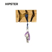 fujfuj Key Holder Kit (Style: Mini 2 Oak Wood, Colour: Hipster)