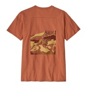 Patagonia Trailways Responsibili-Tee (Colour: Redtail Rust, Size: Small)