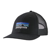 Patagonia P-6 Logo LoPro Trucker Hat (Colour:  Black) 