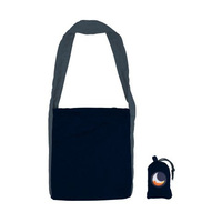Ticket to the Moon Eco Bag Small (Colour: Navy Blue/Dark Grey)