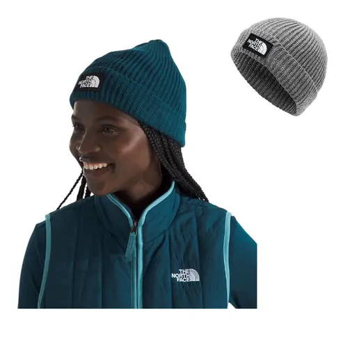 The North Face TNF Logo Box Cuffed Beanie