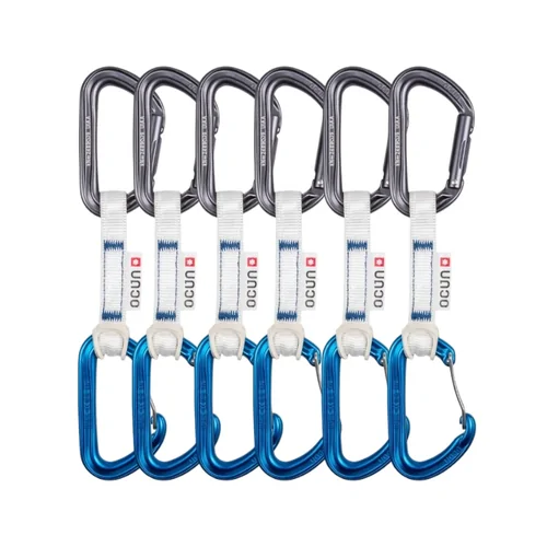 Ocun Hawk QD Combi BIO-DYN-RING 15mm 10cm 6 Pack - Blue