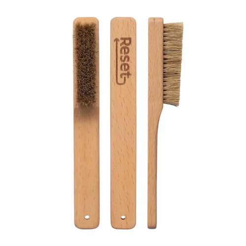 Reset Wooden Boars Hair Brush