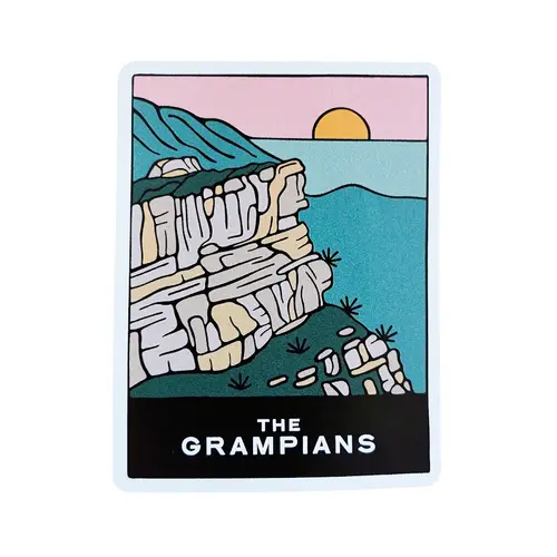 Zoe Rose Creative The Grampians Sticker